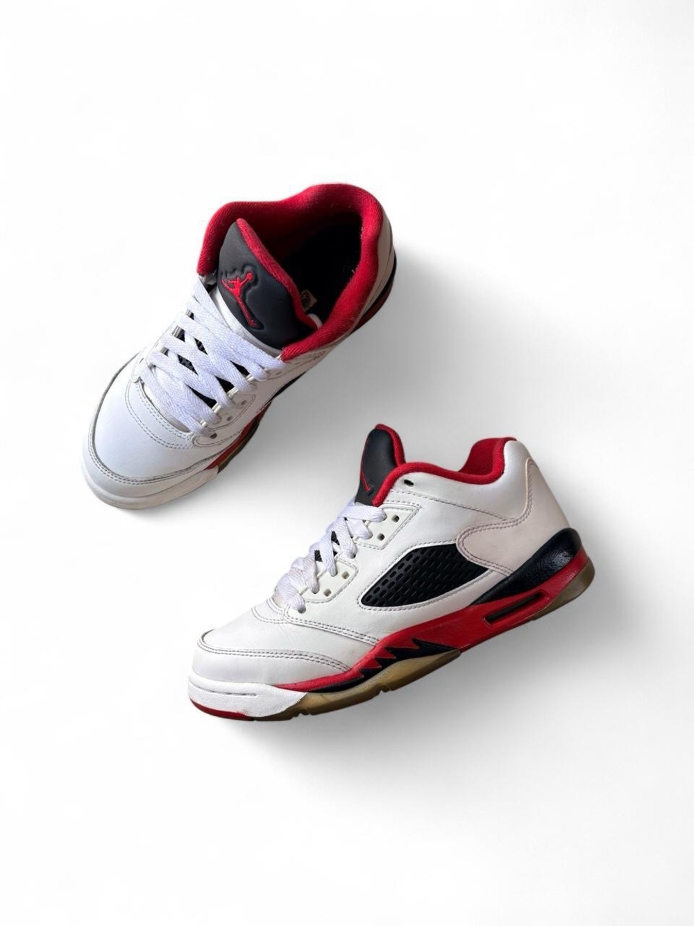 Nike Air Jordan 5 Retro Low “Fire Red” – Size 4Y / Women’s 5.5